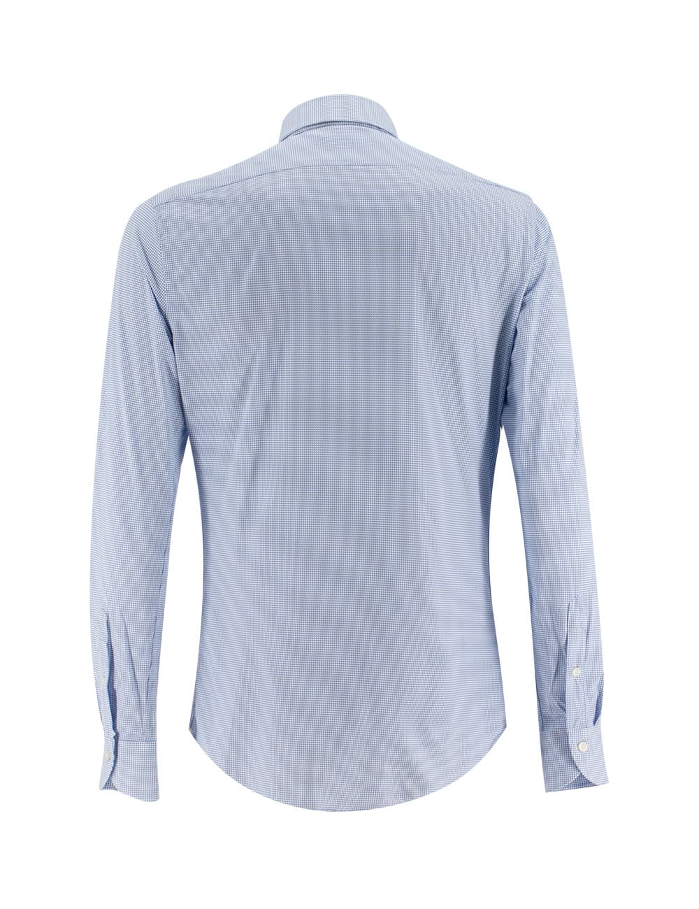 Shop Xacus Shirt In White Blue