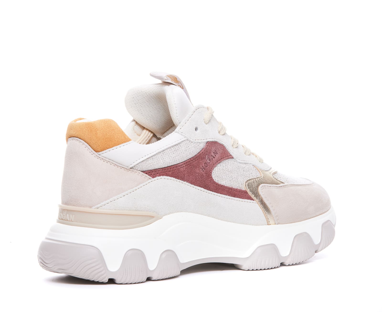 Shop Hogan Hyperactive Sneakers In Beige