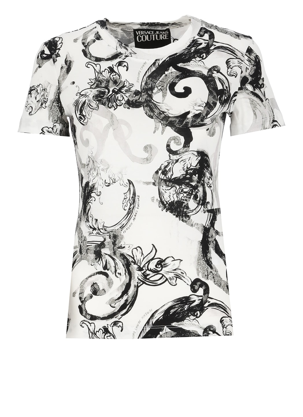 VERSACE JEANS COUTURE WATERCOLOUR COUTURE T-SHIRT