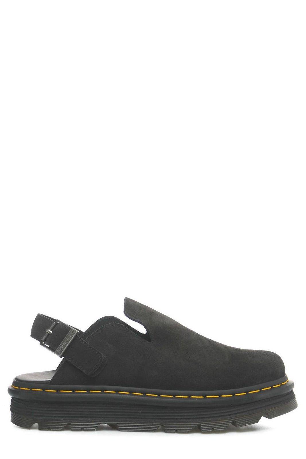 Shop Dr. Martens' Zebzag Casual Singback Platform Mules In Black
