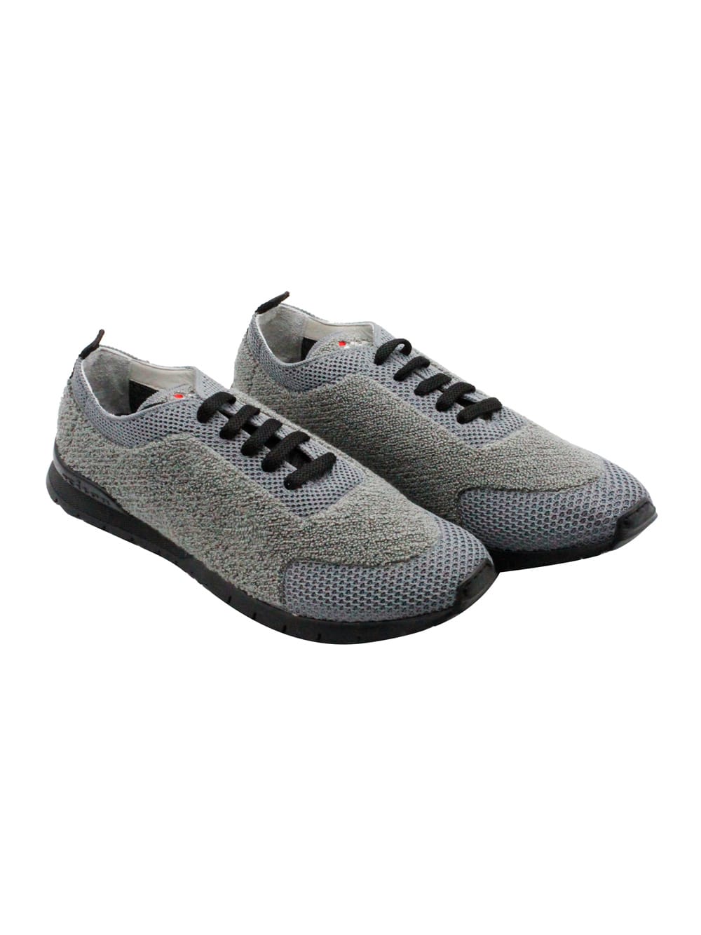 Shop Kiton Sneakers In Grey