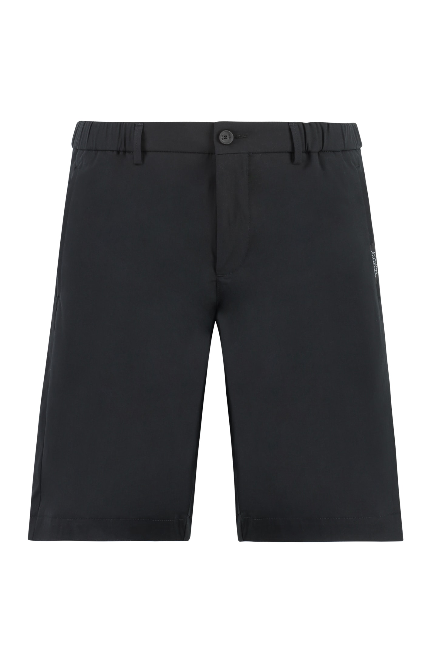 Cotton Blend Bermuda Shorts