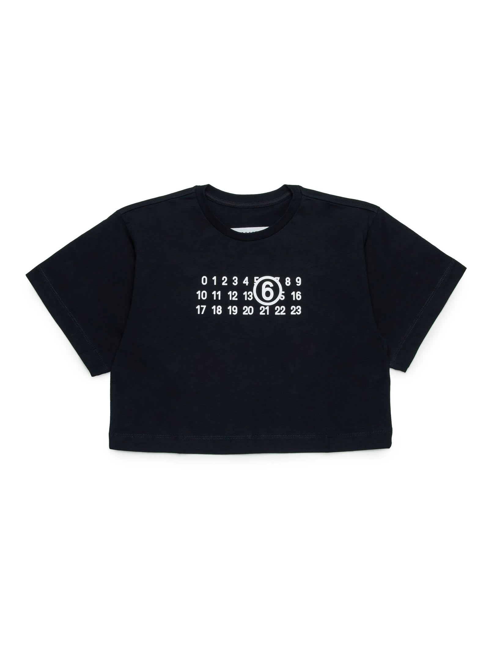 Shop Maison Margiela T-shirts And Polos Black