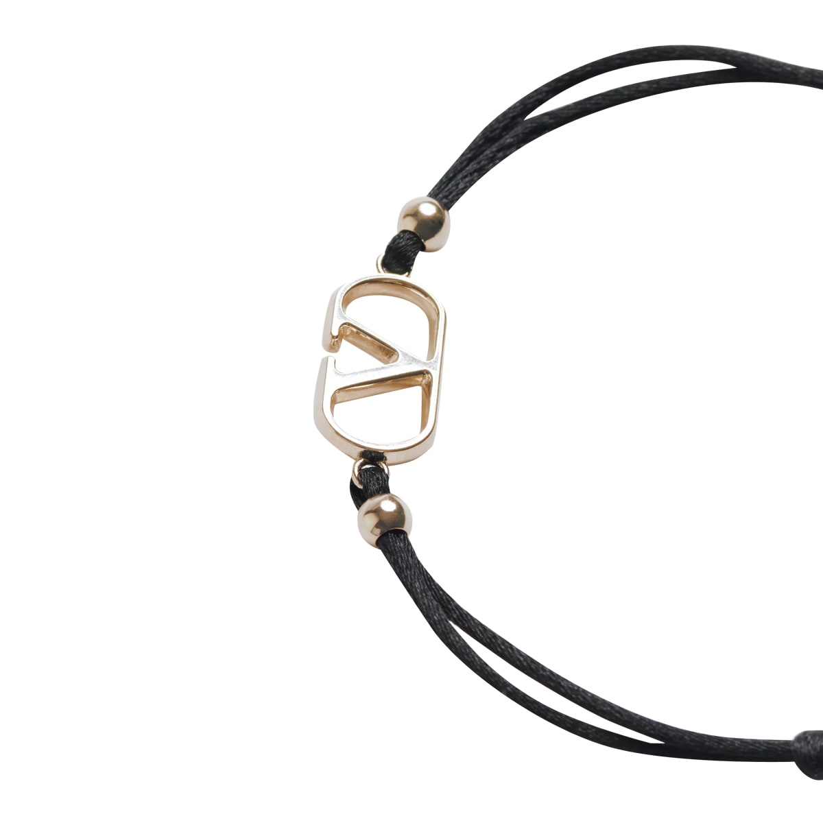 Valentino Garavani Men Vlogo Signature Bracelet In Black