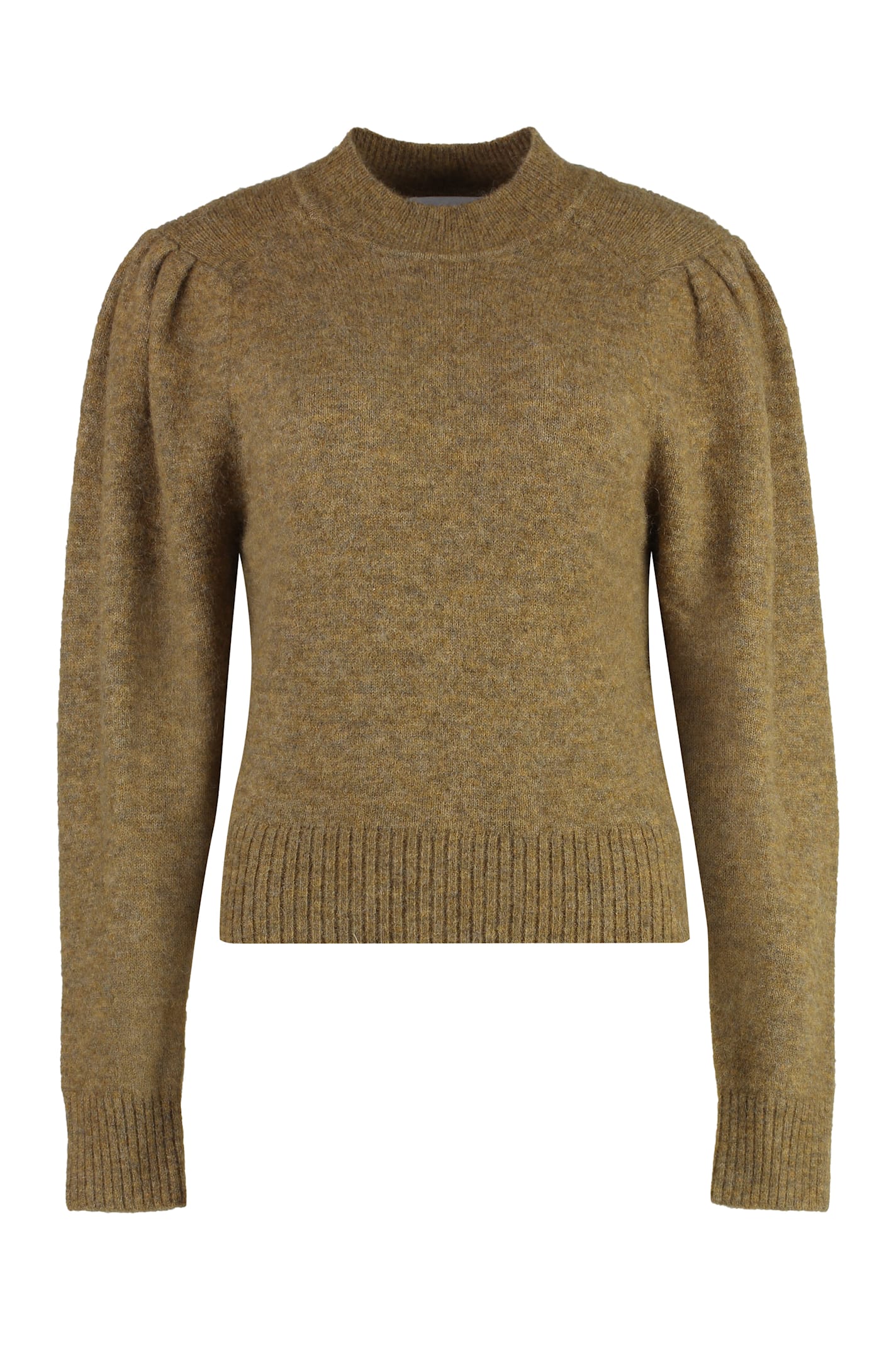Isabel Marant Étoile Isabel Marant Etoile Honey Wool-blend Crew-neck Sweater In Brown