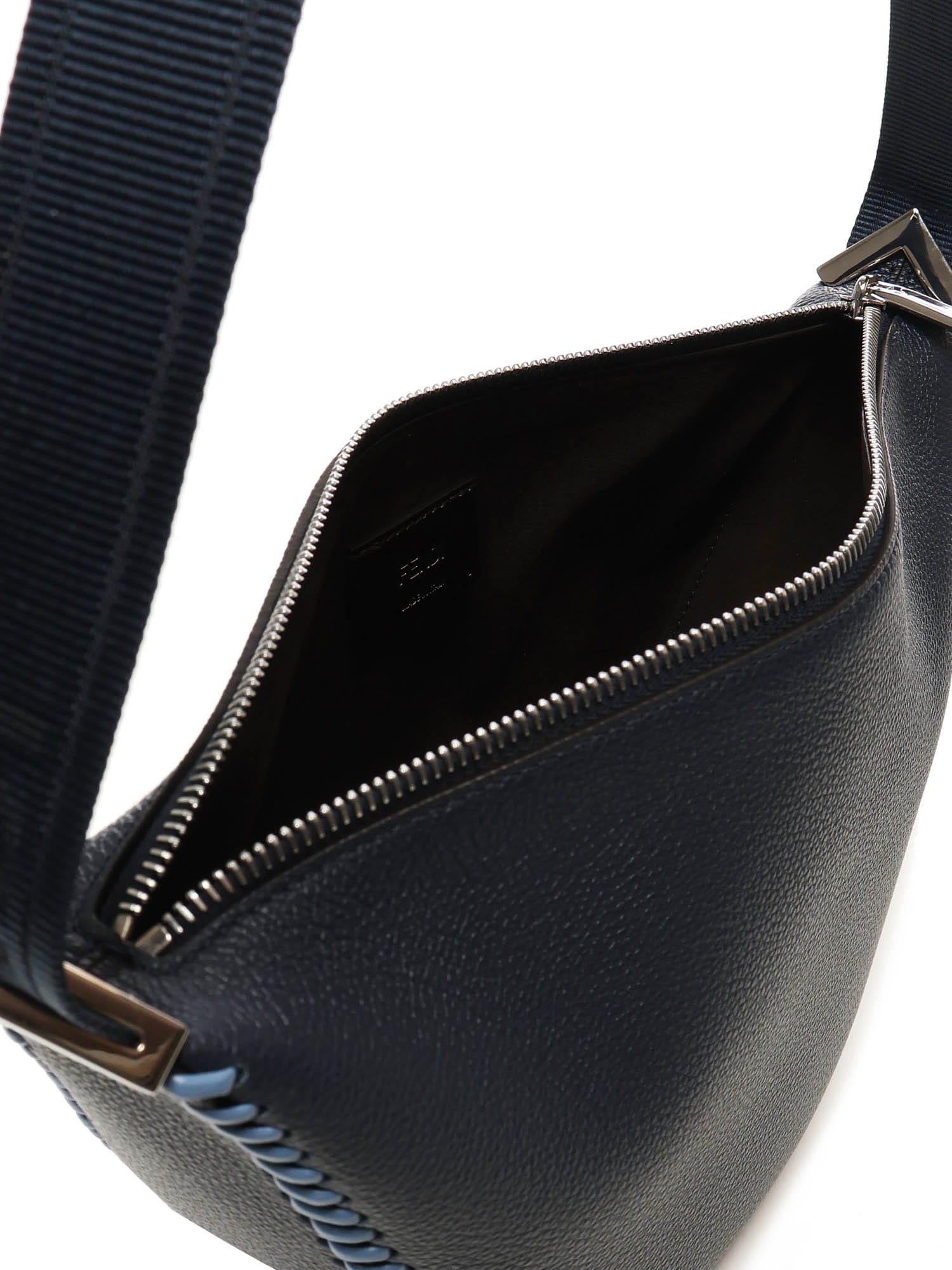 Fendi Melon Messenger Bag In Blue