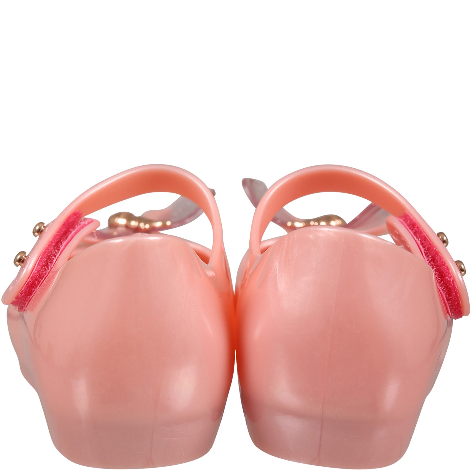 Shop Melissa Pink Ballet Flats For Girl With Butterfly