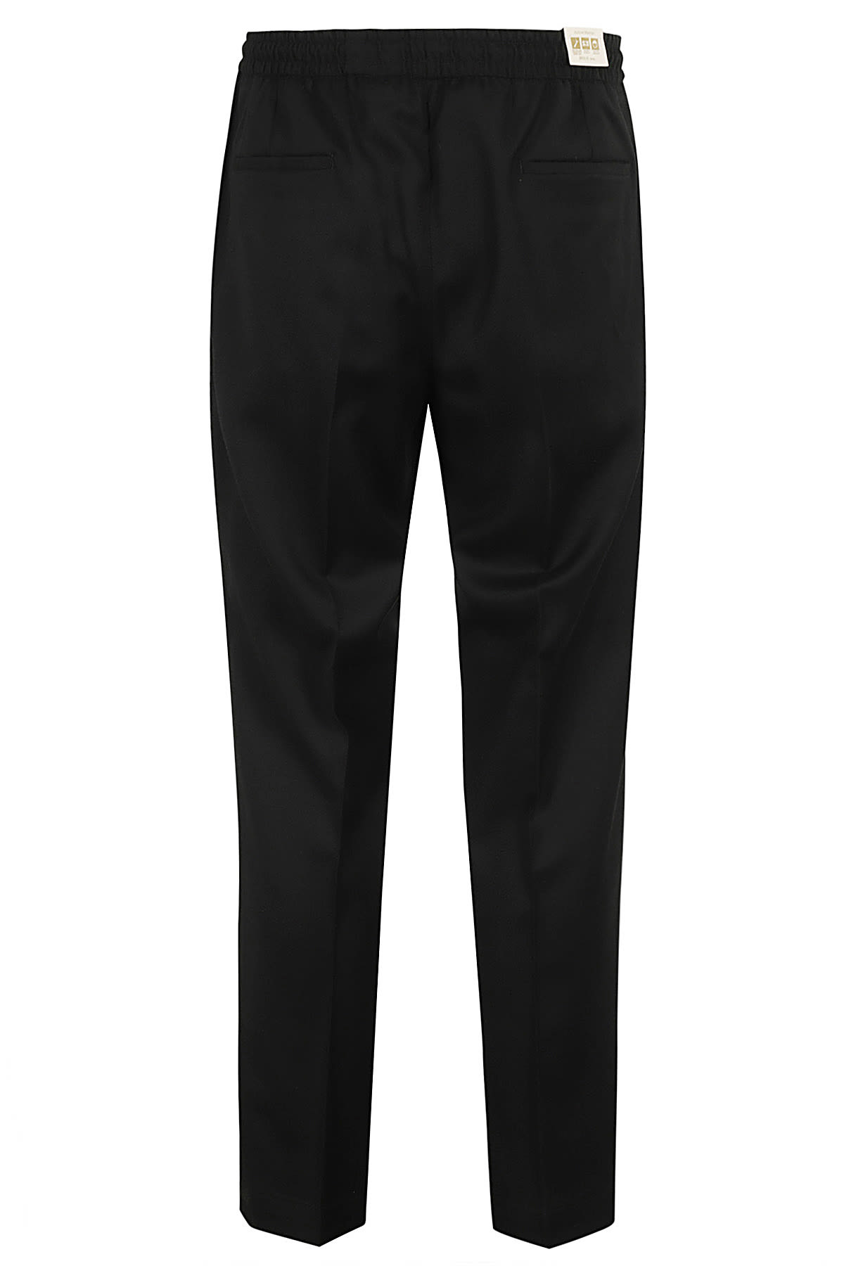 Briglia 1949 Pant 1 Pinces Elastico Laccio Lana Reda Active In Nero