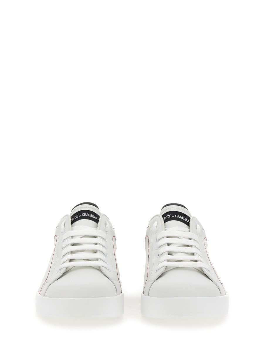 Shop Dolce & Gabbana Sneaker Portofino In White
