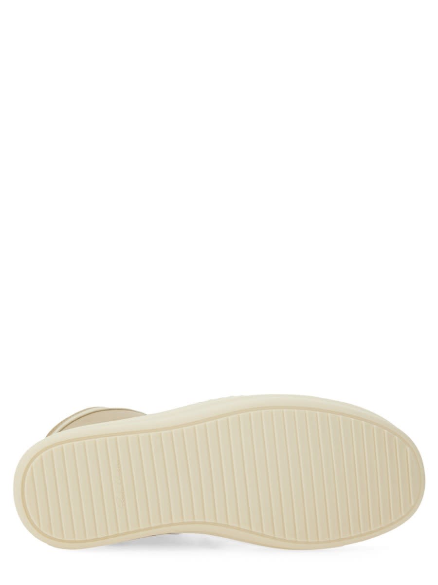 Rick Owens High-top Sneakers With Smooth Leather Upper And Chunky Sole