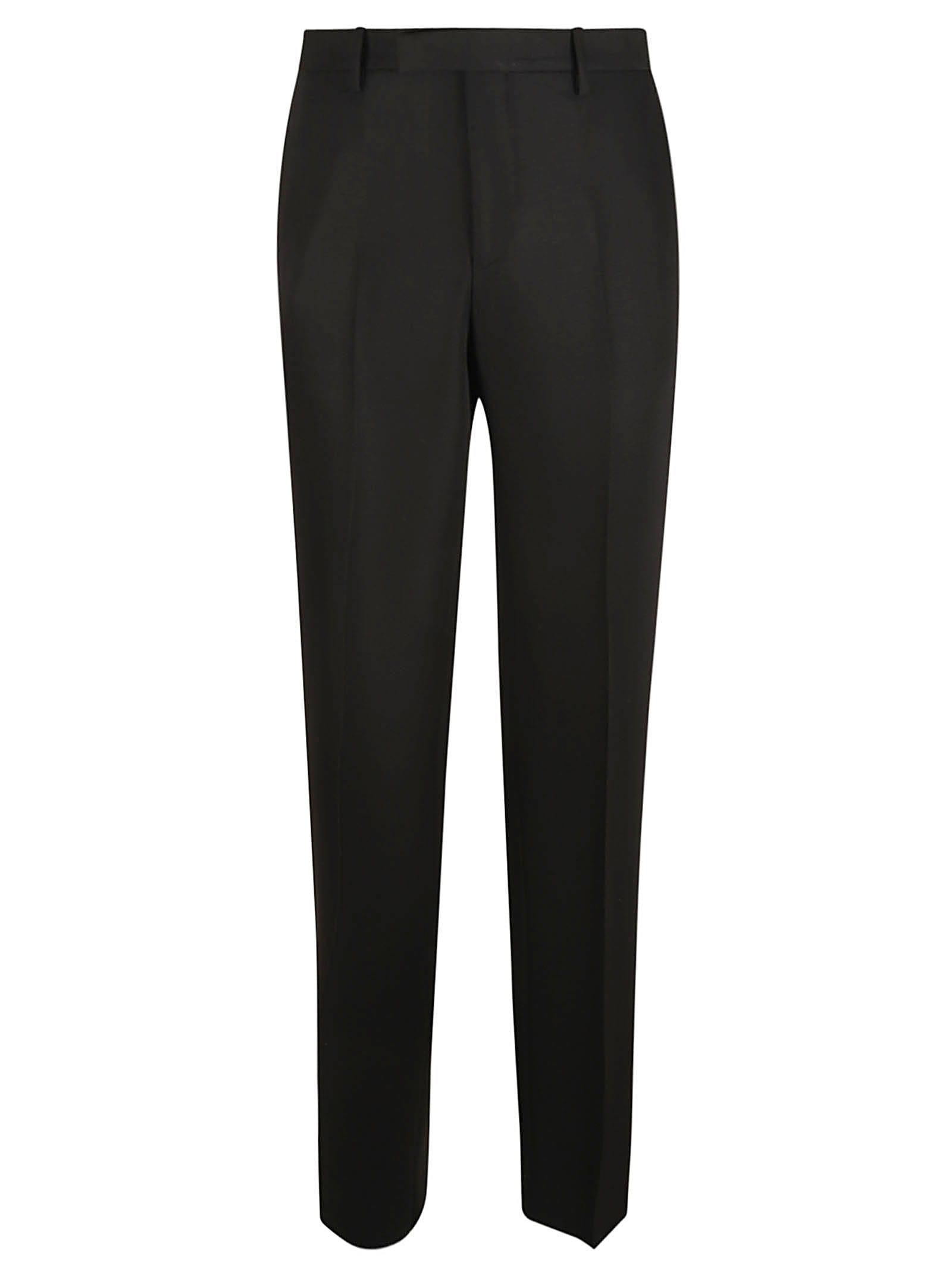 OFF-WHITE WOOL TAILOR TROUSERS