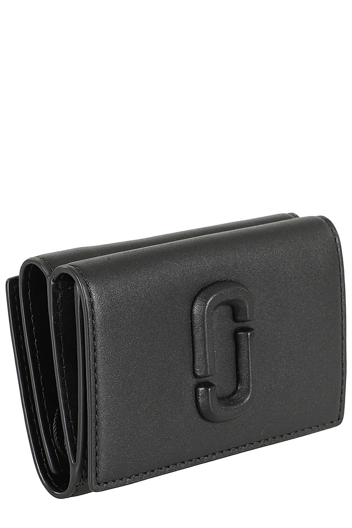 Shop Marc Jacobs The Trifold Wallet In Black