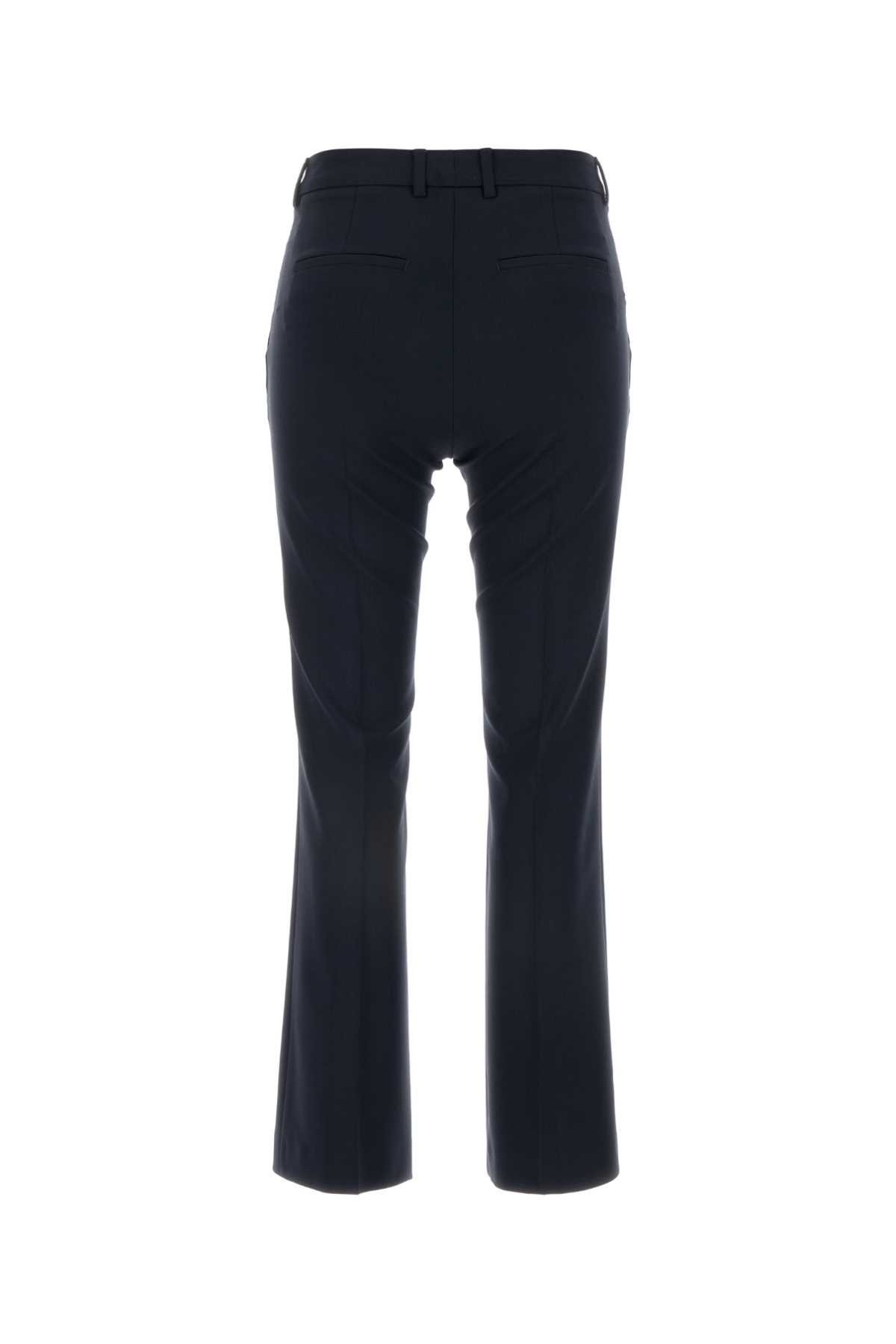 Shop Pt Torino Midnight Blue Stretch Wool Jaine Pant