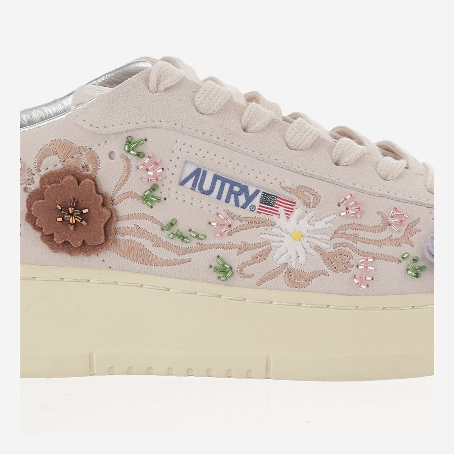 Autry Dallas Low-top Sneakers In White