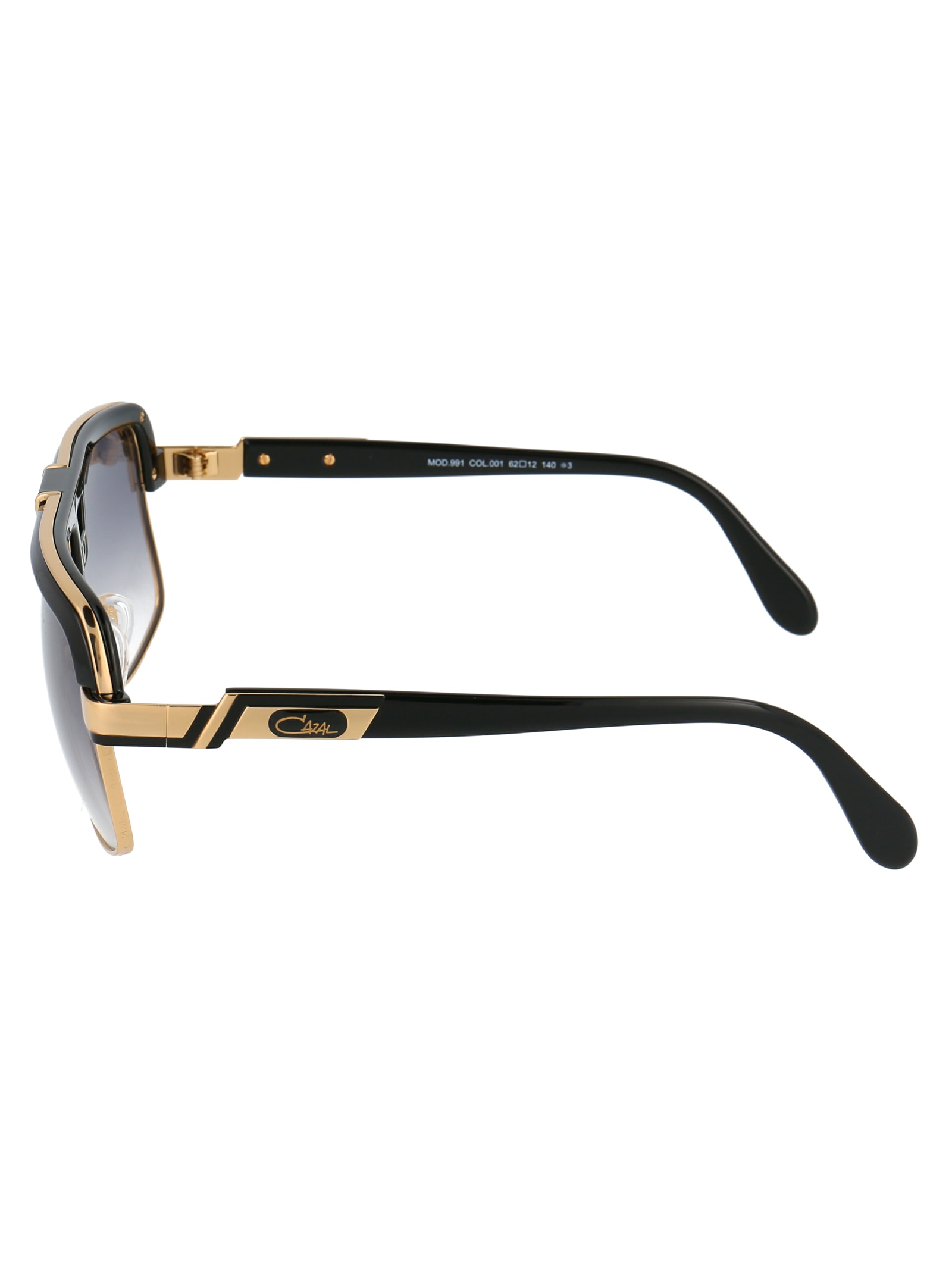 Shop Cazal Mod. 991 Sunglasses In 001 Black