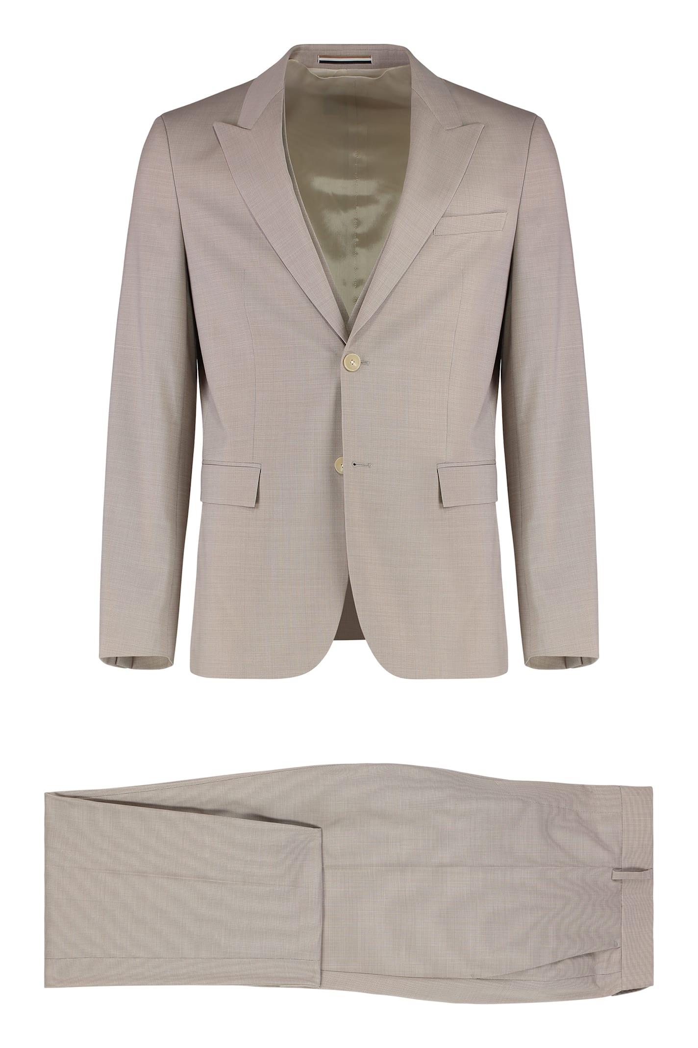 Houston Stretch Wool Three-pieces Suit