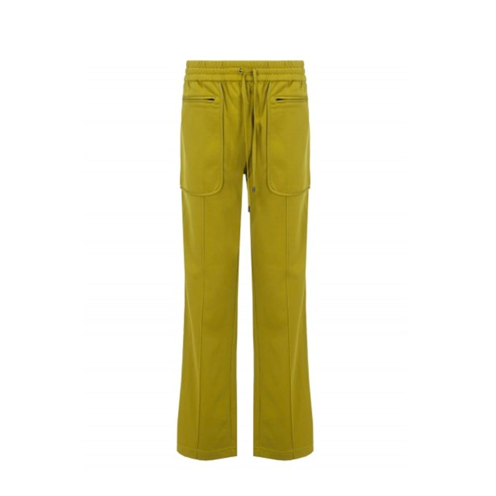 Shop Tom Ford Logo Pants In Green