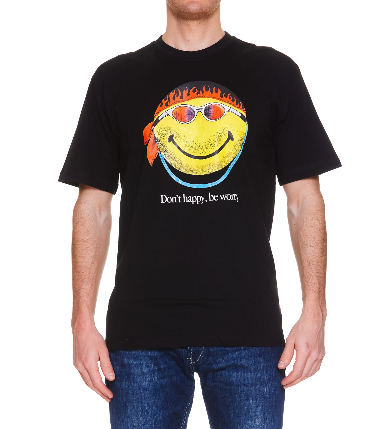 Market Dont Happy Be Worry T-shirt