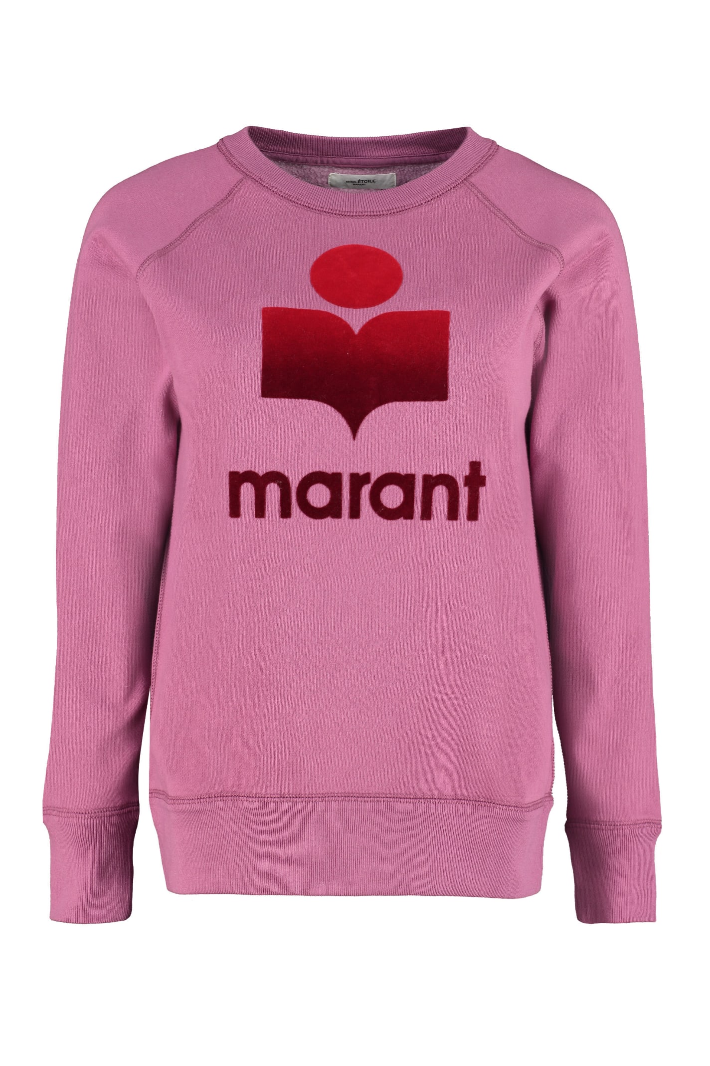 Isabel Marant Étoile Logo Detail Cotton Sweatshirt