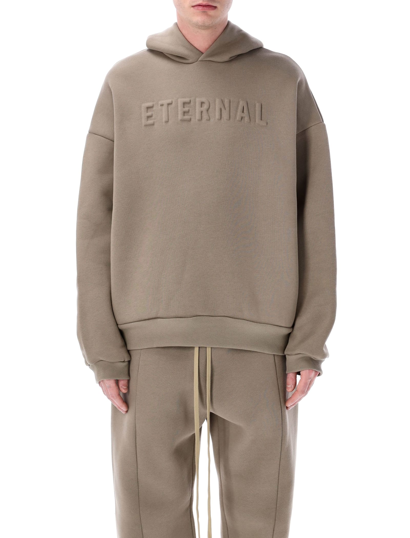 Fear Of God Eternal Hoodie In Brown