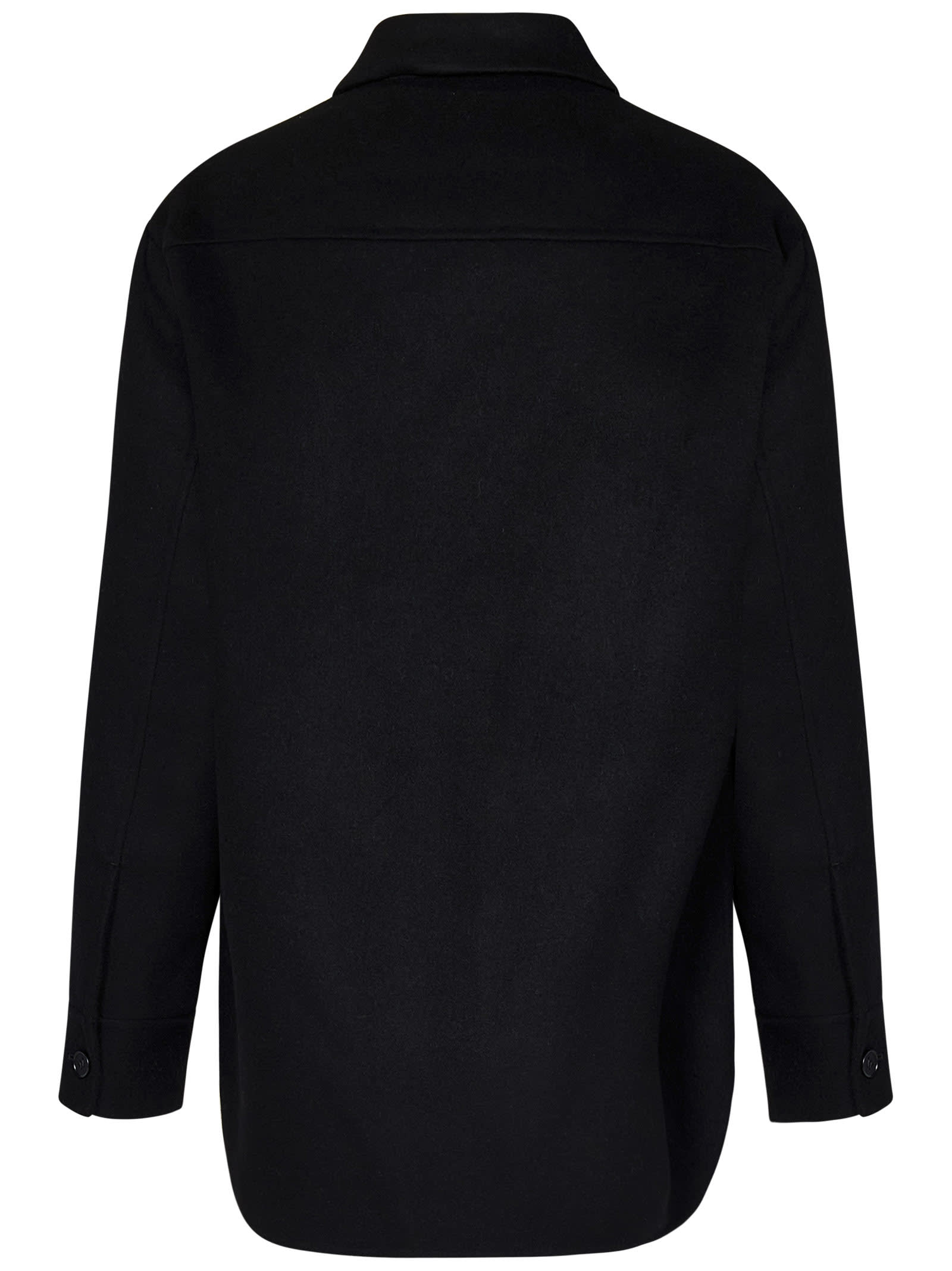 Shop Jil Sander Coat In Black