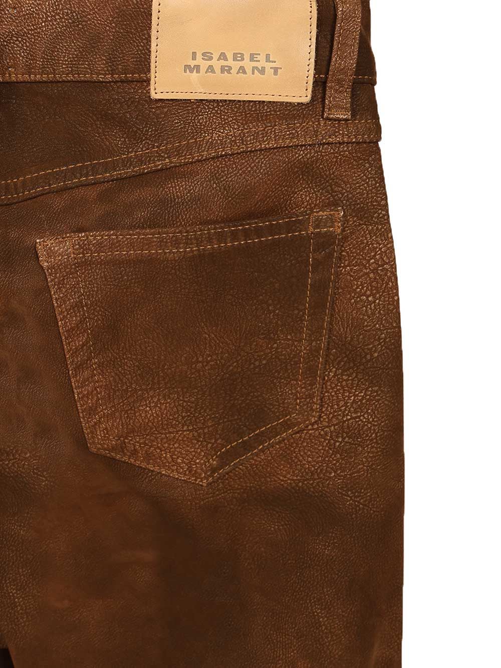 Isabel Marant Étoile Kelsie Pants In Brown