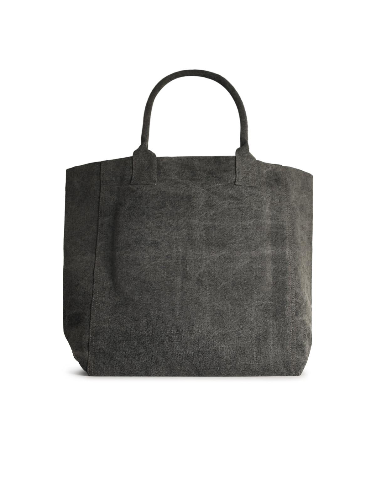 Shop Isabel Marant Venky Grey Cotton Bag