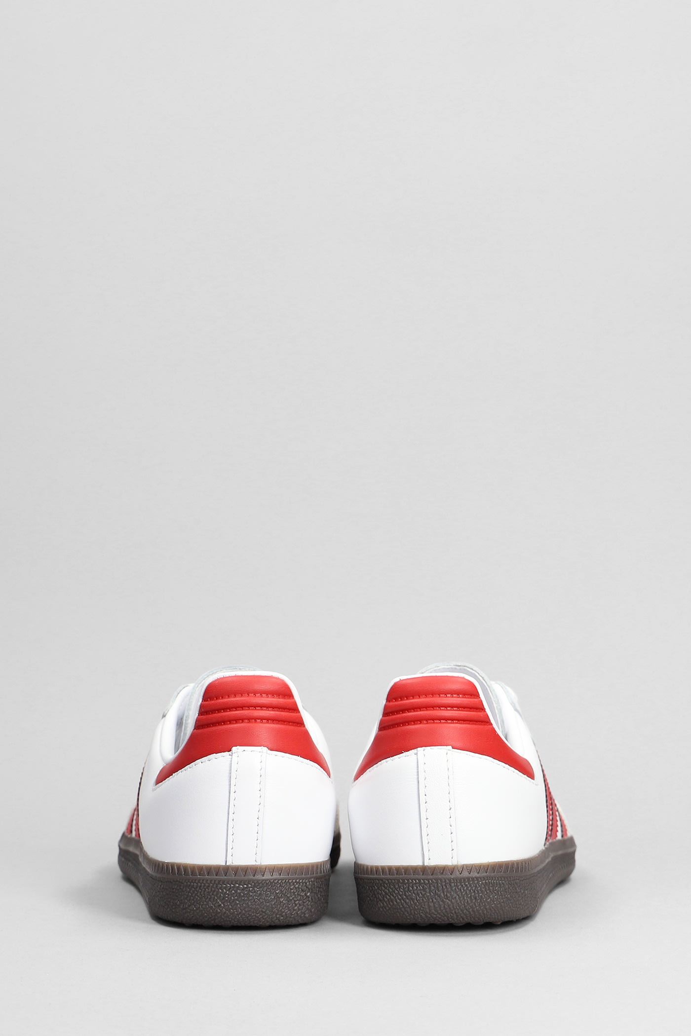ADIDAS ORIGINALS SAMBA LEATHER SNEAKERS