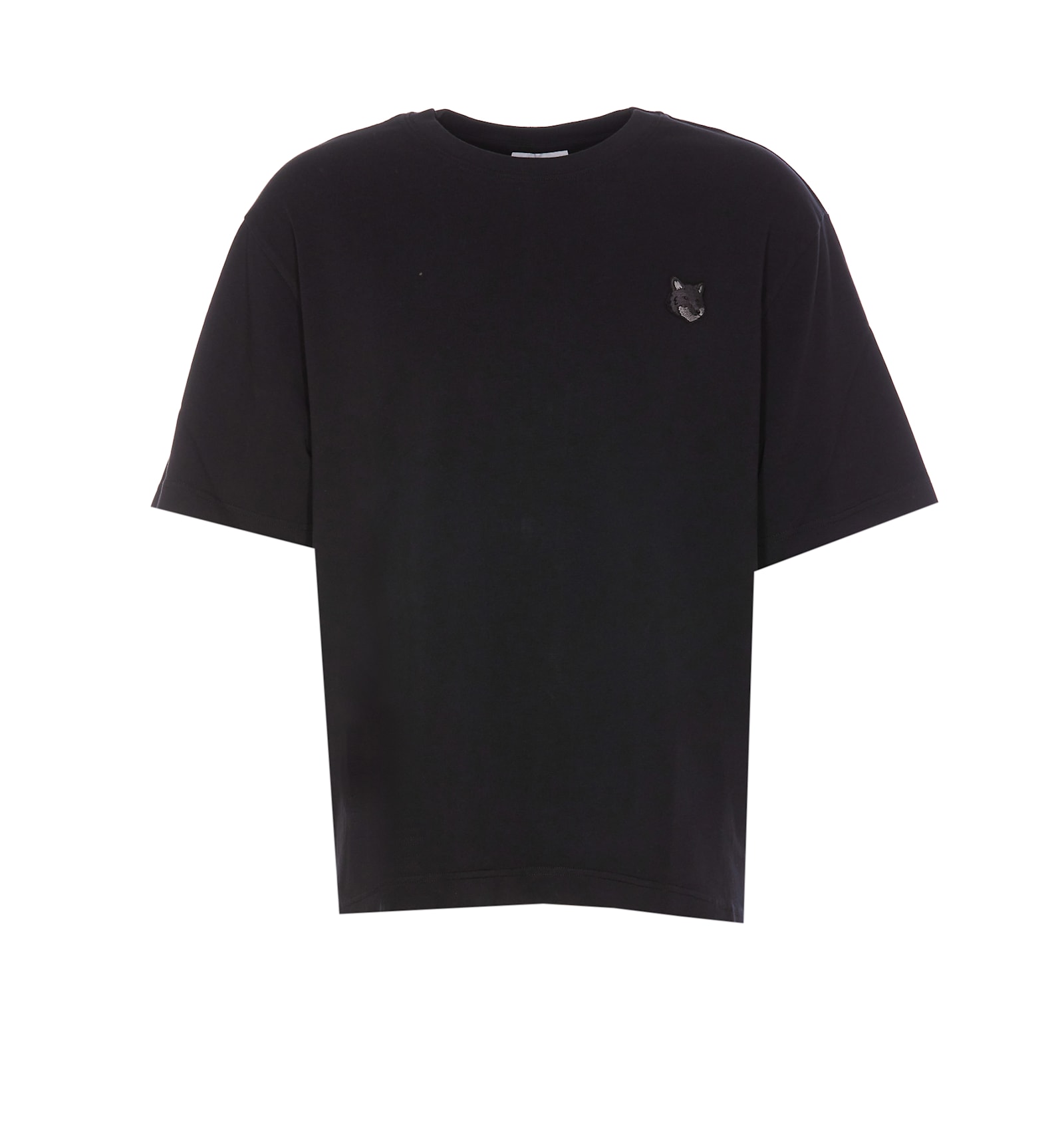 Maison Kitsuné Fox Head Patch Logo T-shirt