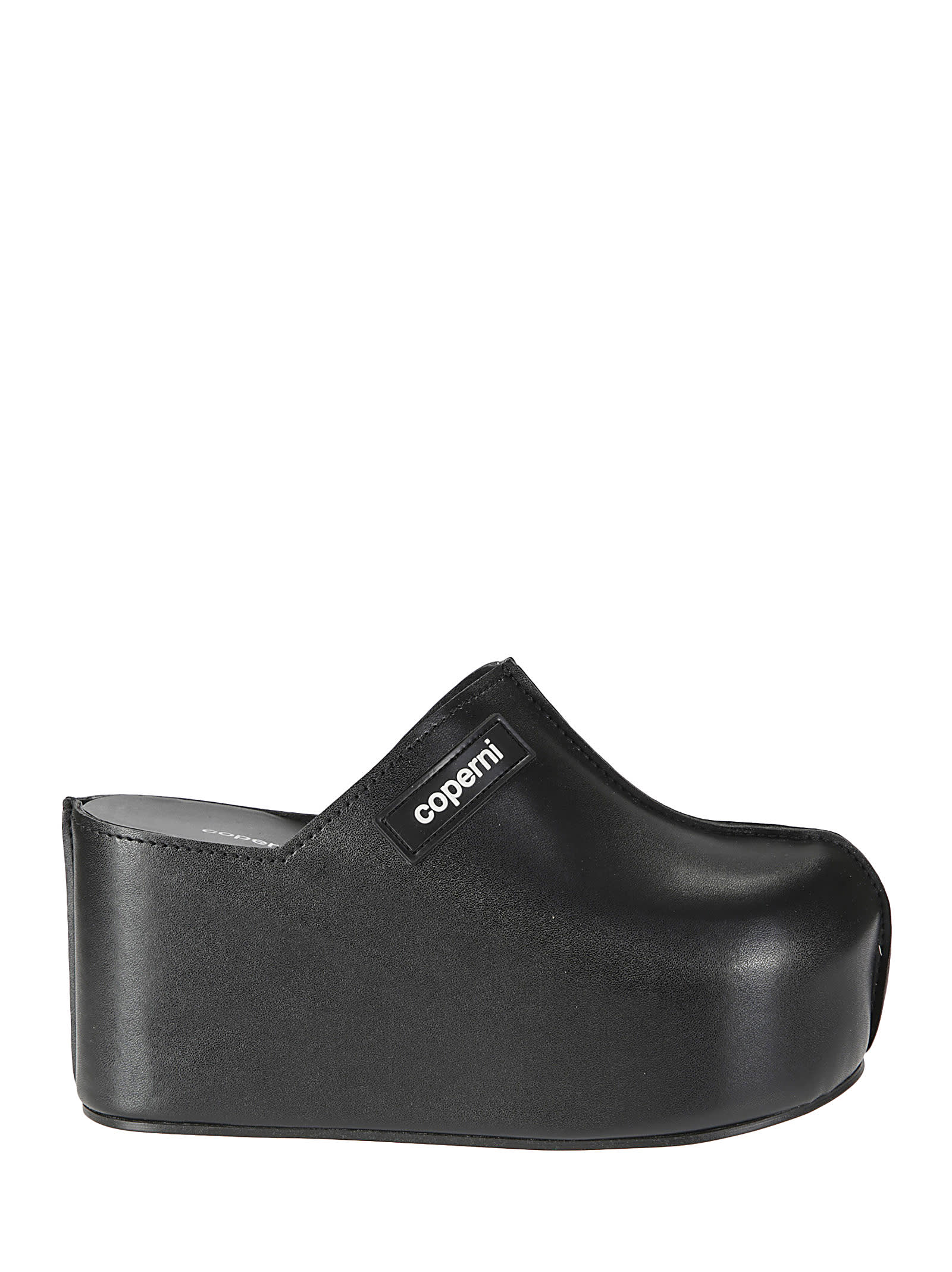 Branded Clog Wedge