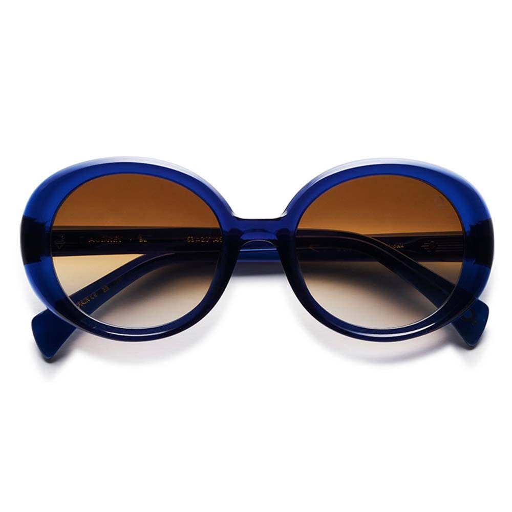 Shop Etnia Barcelona Sunglasses In Blu/marrone