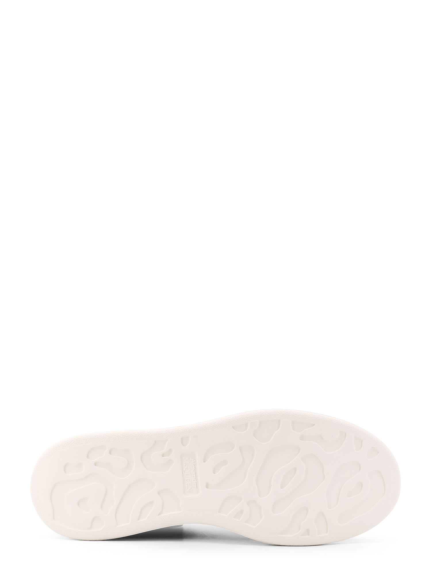 Alexander Mcqueen Sneakers Oversize In Suede Con Logo Inciso Frontale