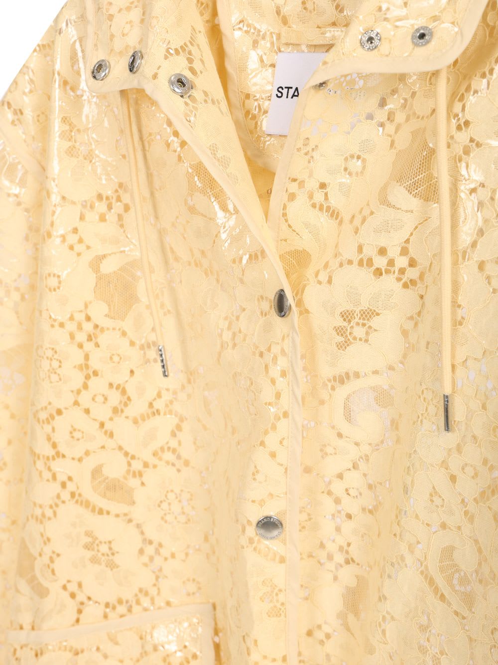 Shop Stand Studio True Raincoat In Beige
