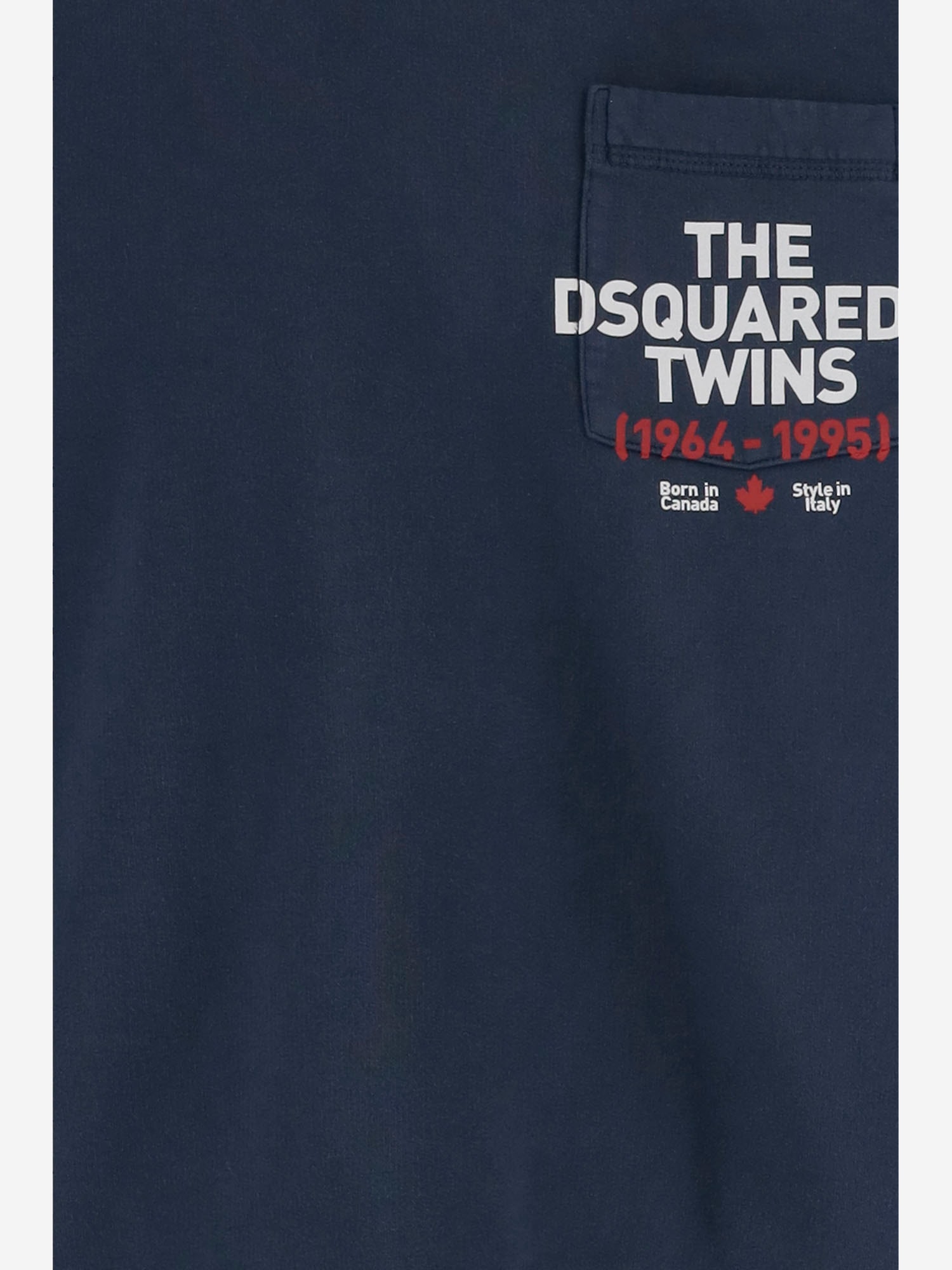 Dsquared2 Cotton Sweatshirt With Logo In Blue