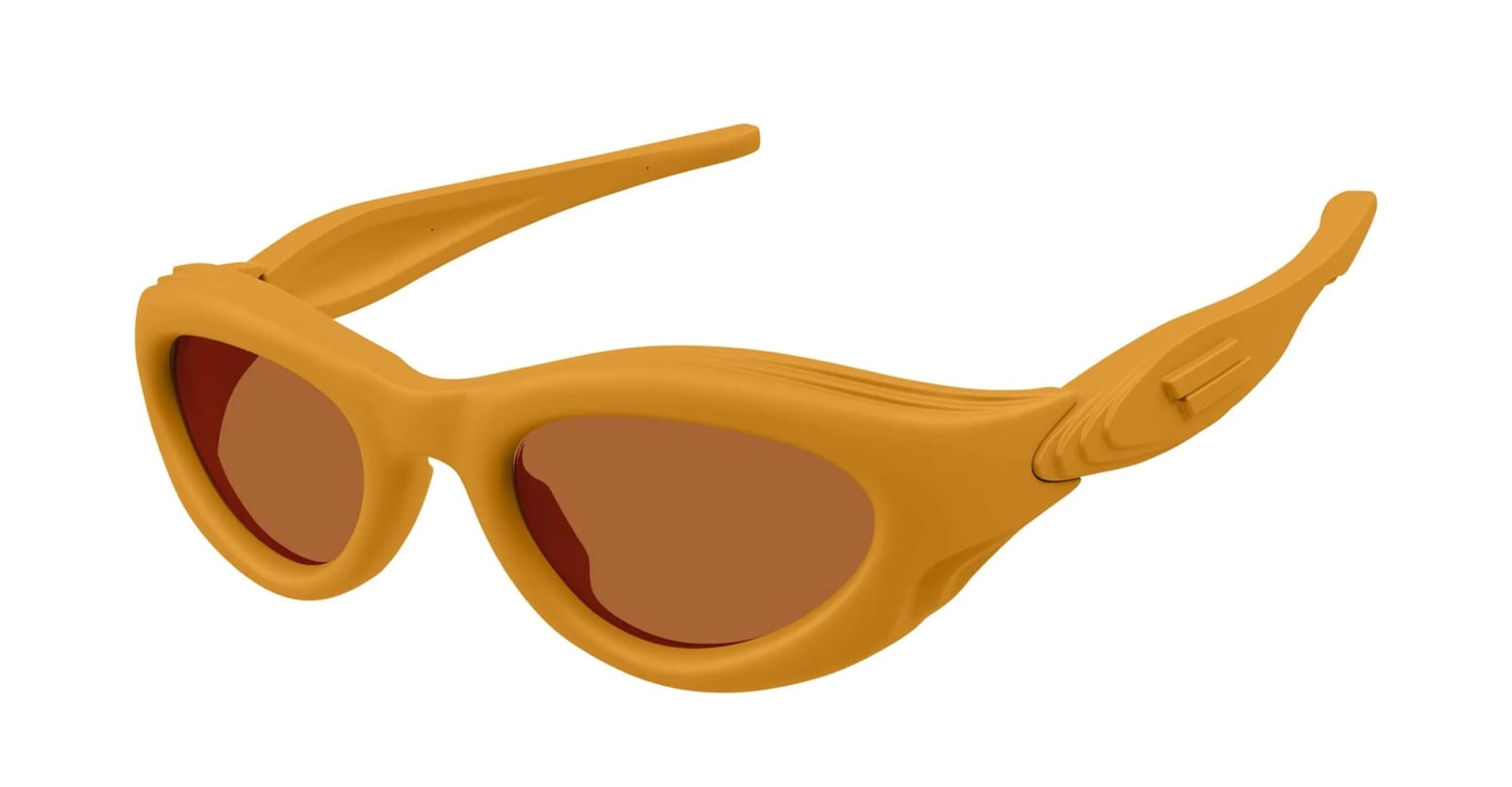 Shop Bottega Veneta Bv1162s-004 - Orange Sunglasses