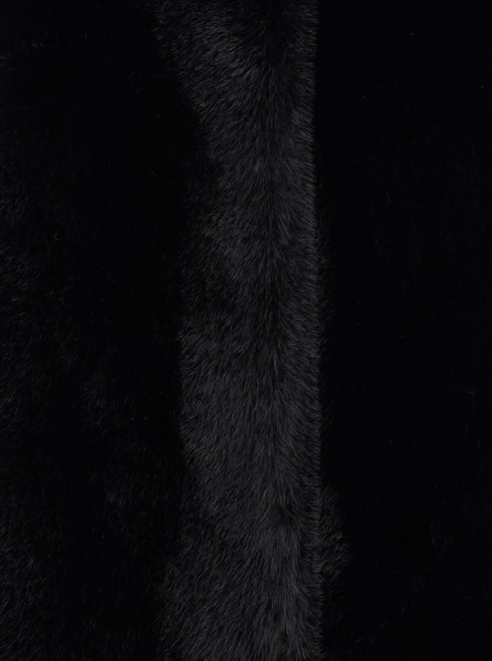 Shop Valentini 1972 Eco Mink Gilet In Black