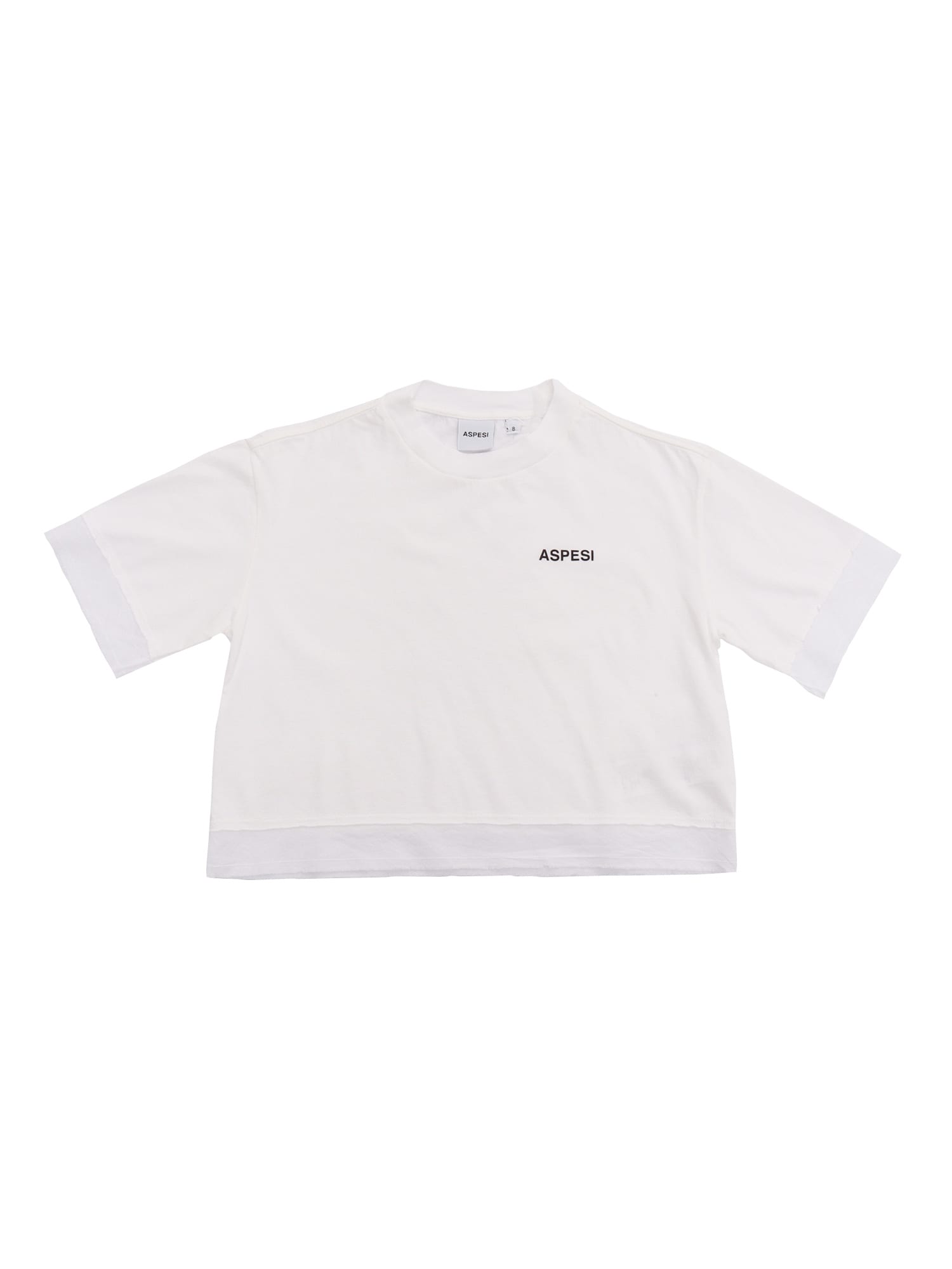Aspesi Short Sleeved T-shirt In White