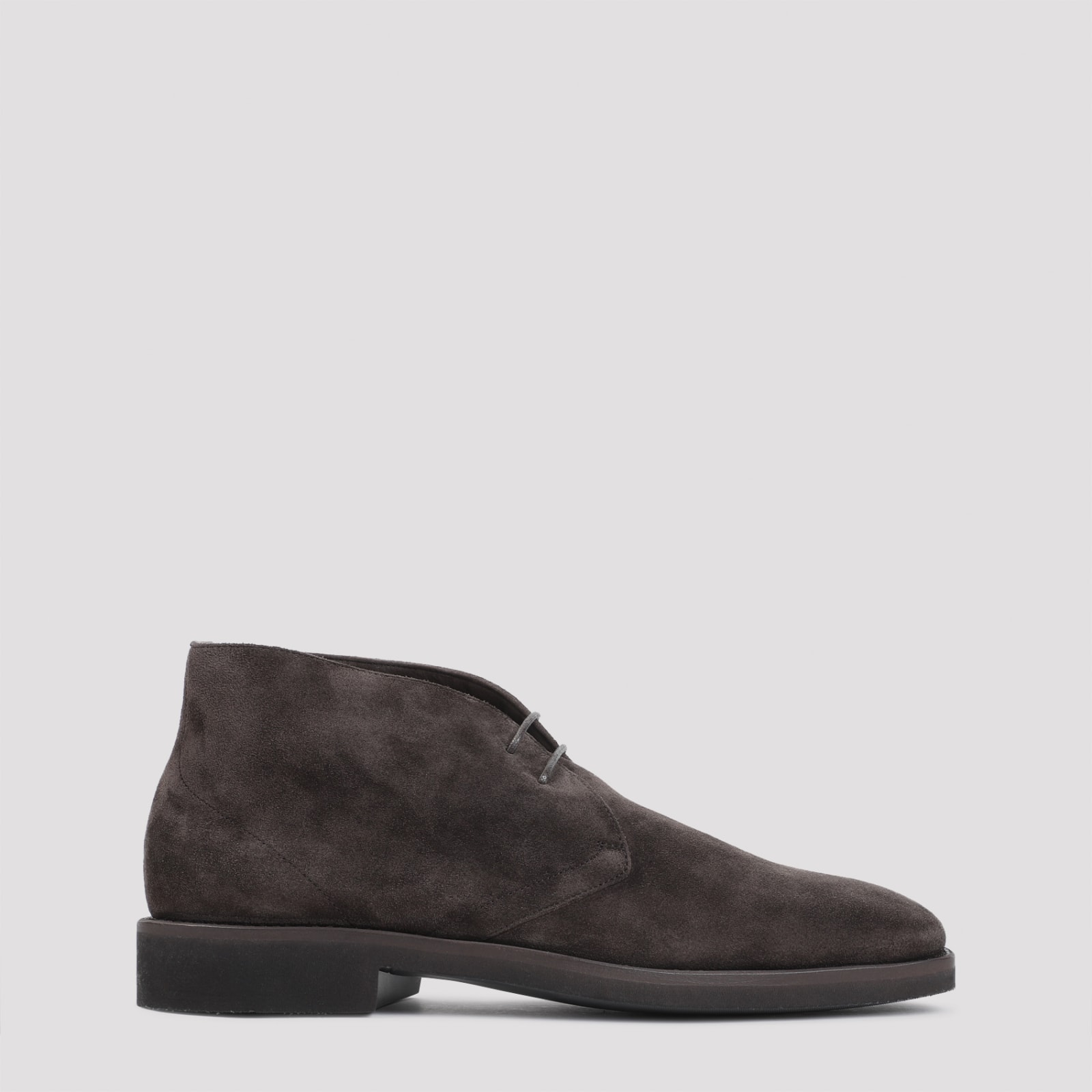 Shop Tom Ford Desert Boots In Coffee