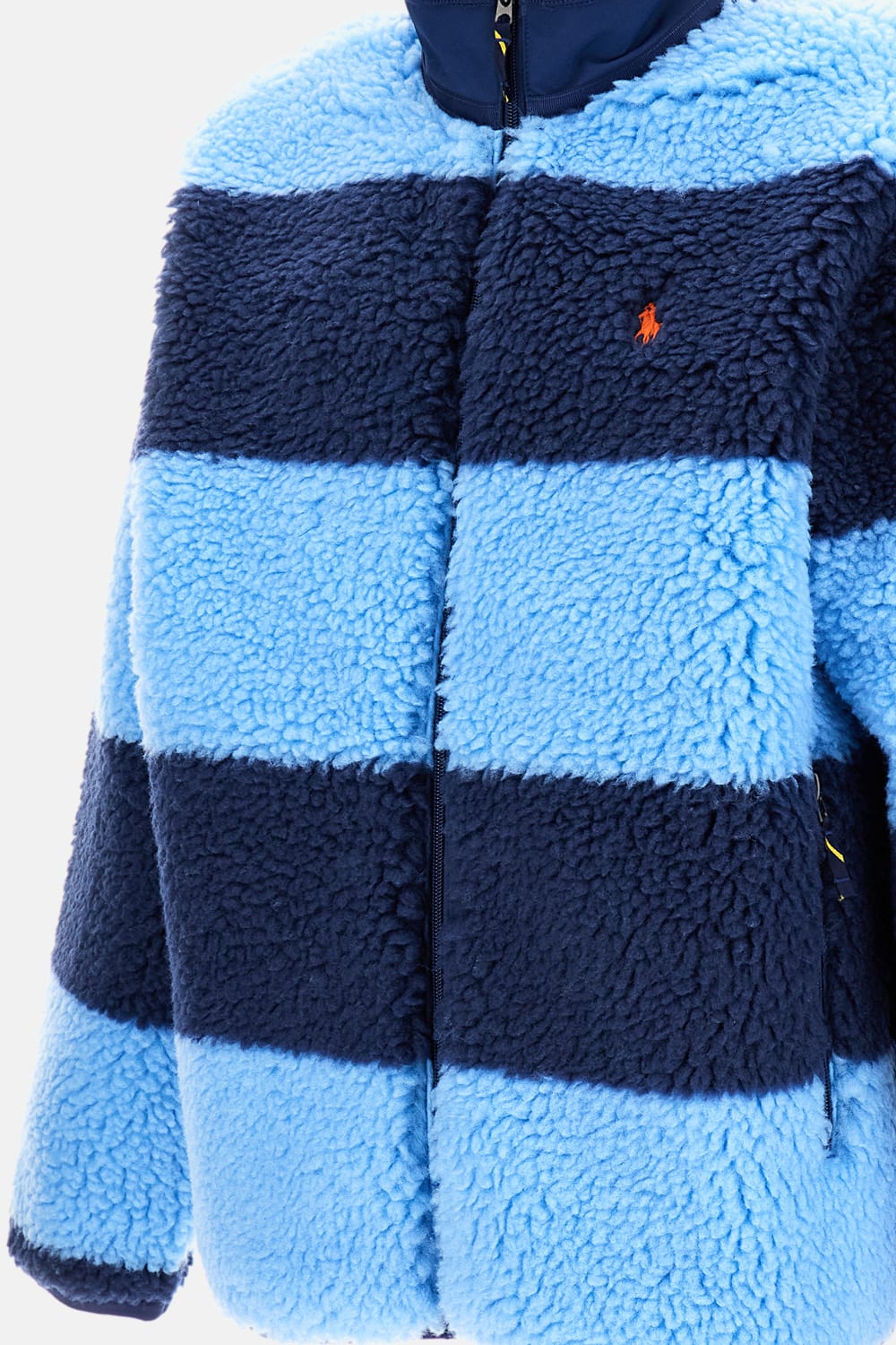 Polo Ralph Lauren Full Zip Fleece Jacket In Blue