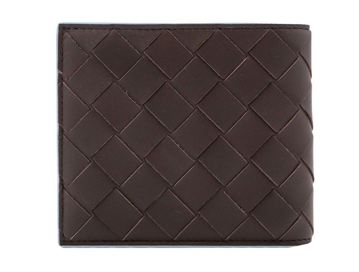 Shop Bottega Veneta Intrecciato Bi-fold Wallet In Fondant Ice