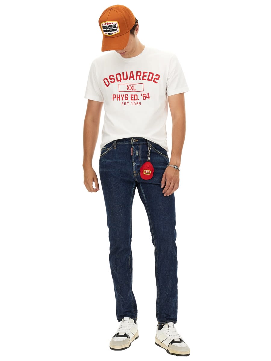 Shop Dsquared2 Cool Guy Jeans In Blue