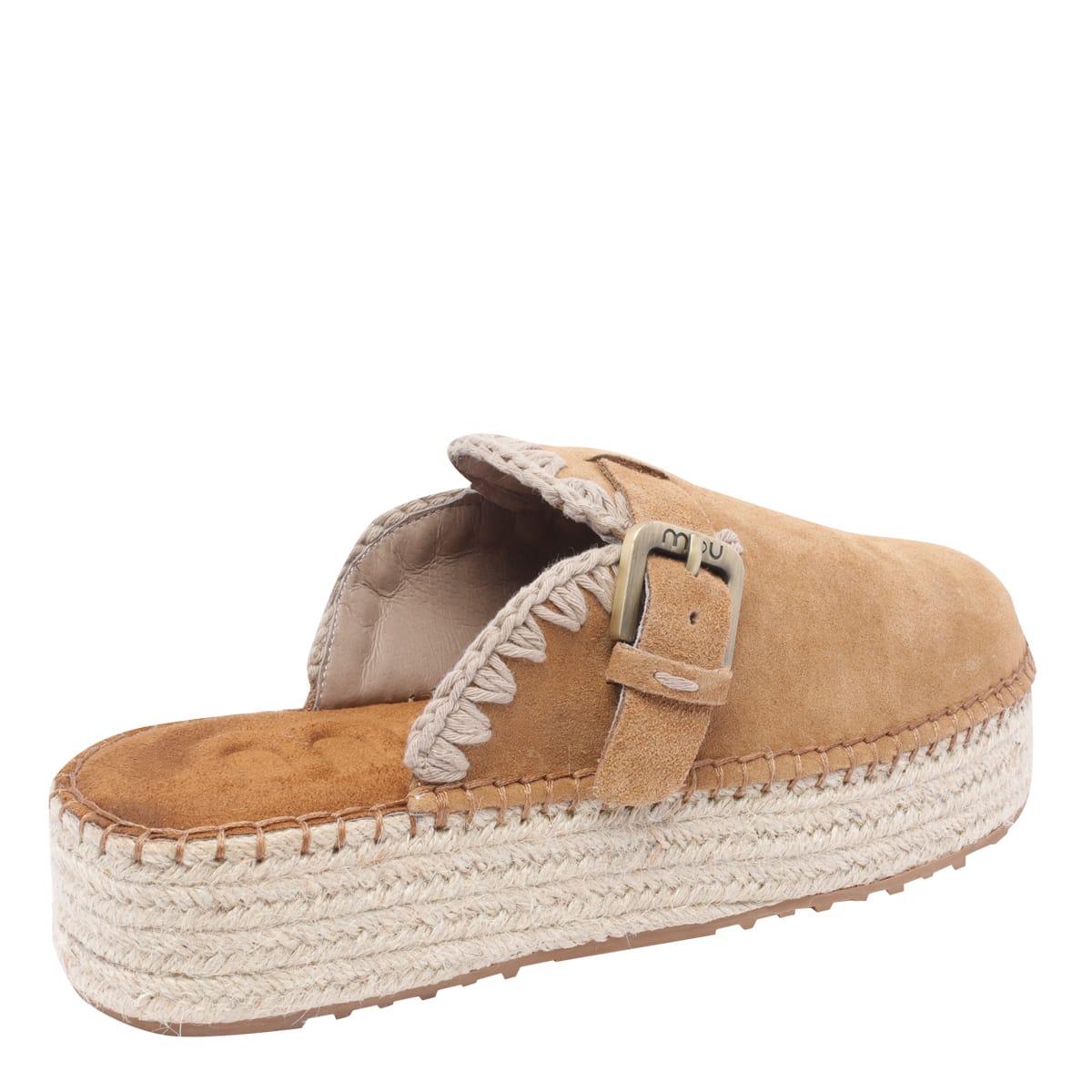 MOU JUTE SUEDE CLOG