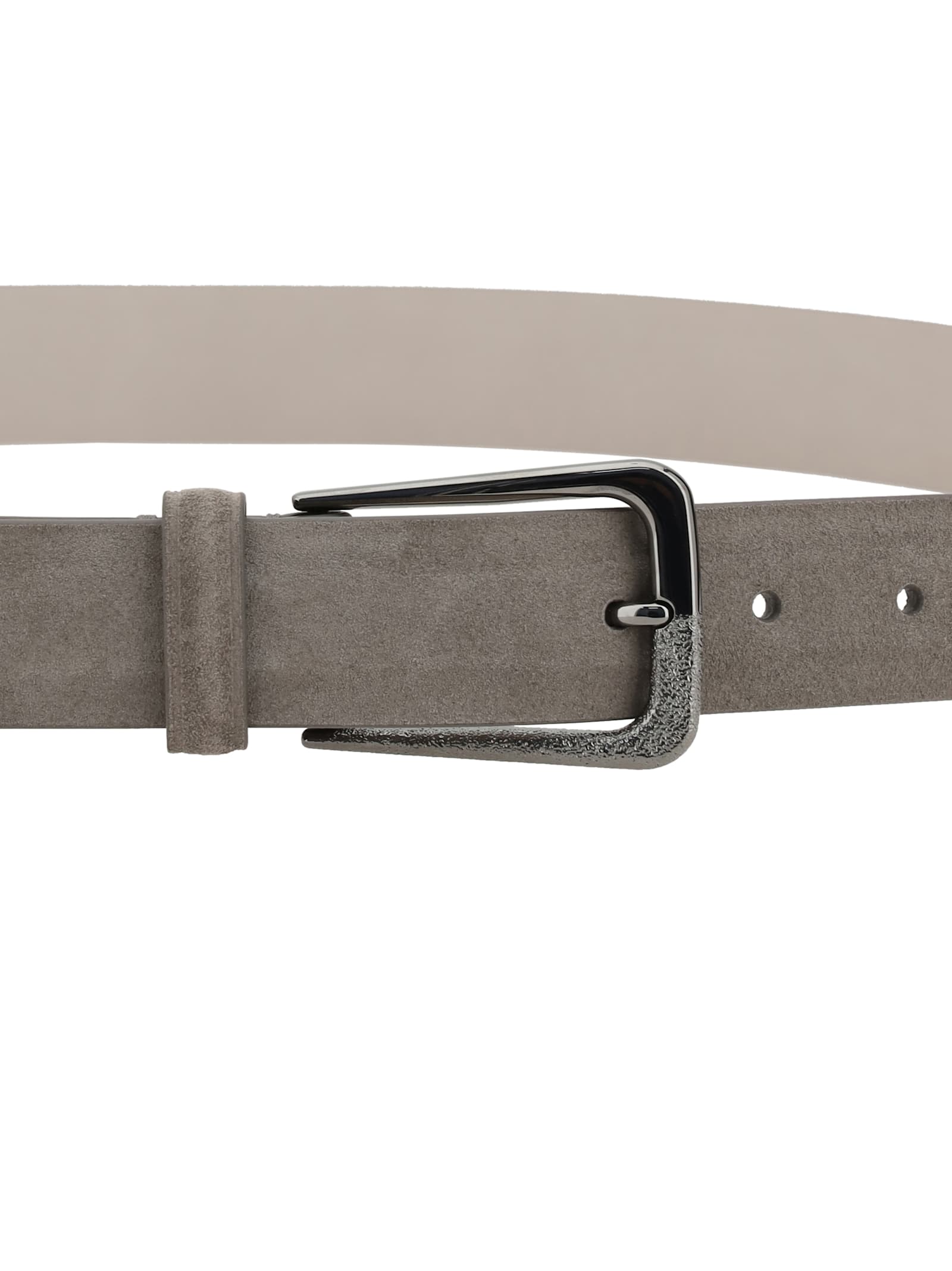 Brunello Cucinelli Belts E Braces In Gray
