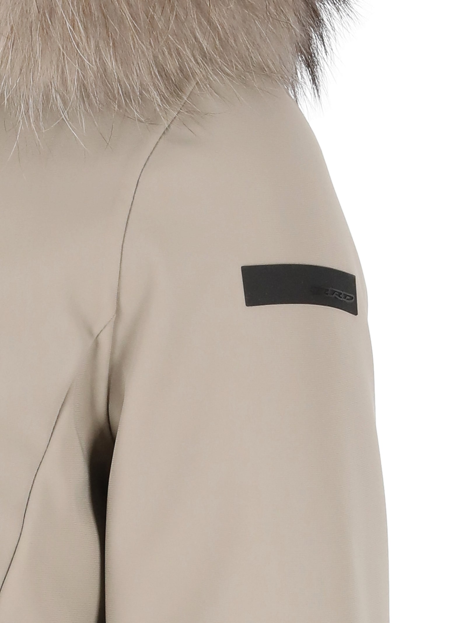 Shop Rrd - Roberto Ricci Design Winter Down Jacket  In Taupe