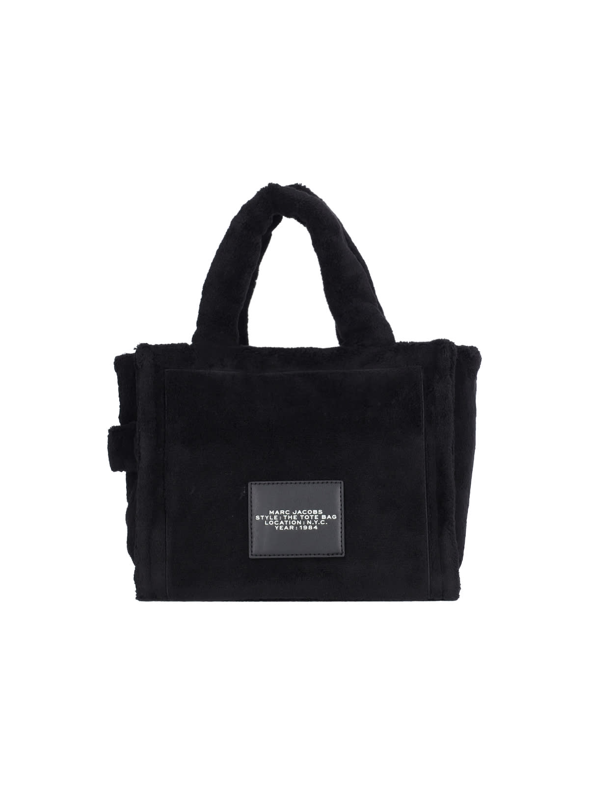 Shop Marc Jacobs Terry Mini Tote Bag In Black