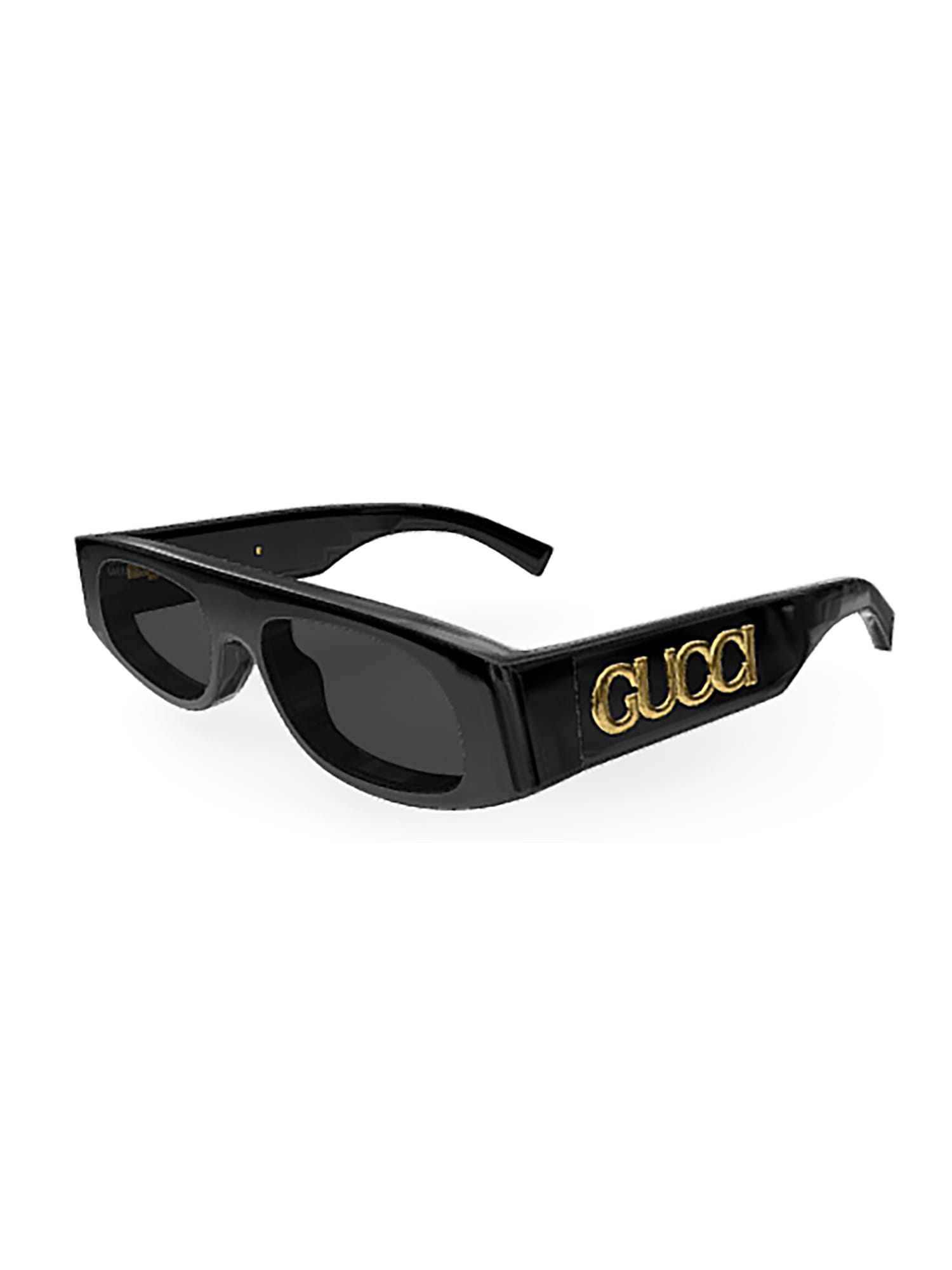 Shop Gucci Gg1771s Sunglasses In Black Black Grey