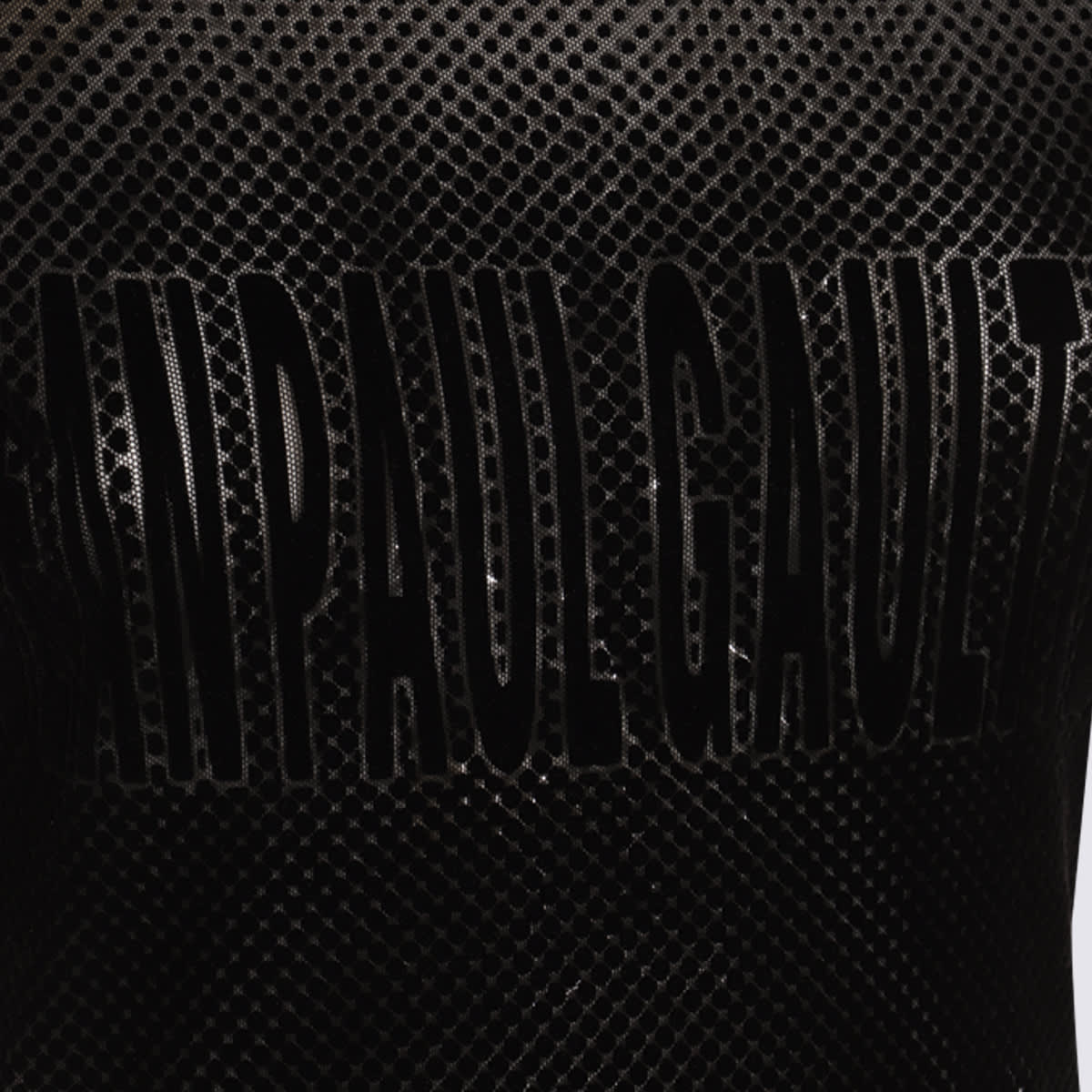 Jean Paul Gaultier Black Maxi Dress In Black