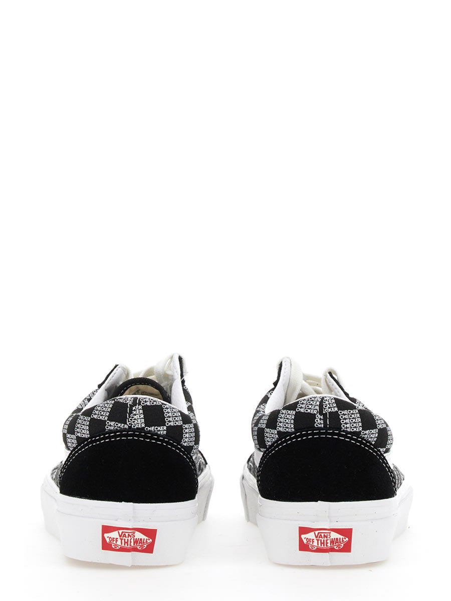 Vans Sneaker Check Old Skool 36 In Black