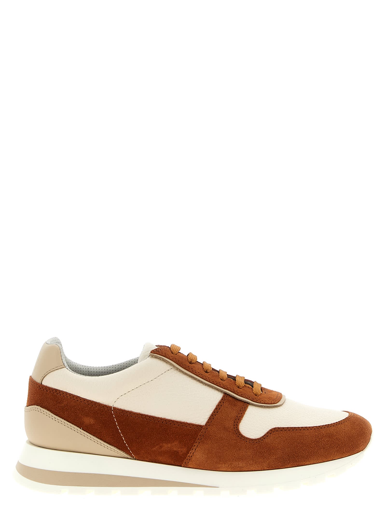 Leather Suede Sneakers