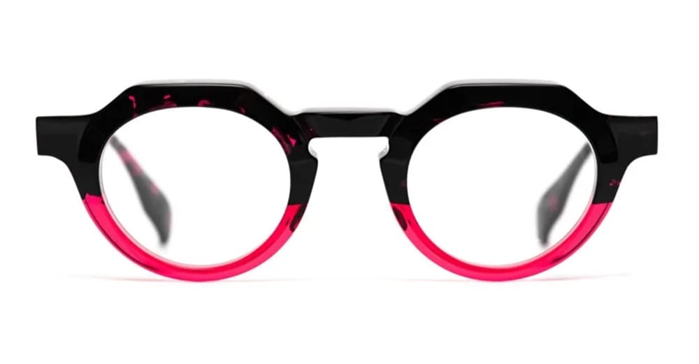 Rf 070 - Black / Cherry Rx Glasses